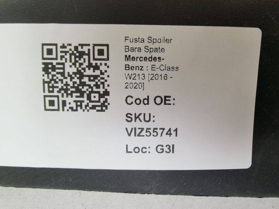 Спойлер Задна Броня Мерцедес-Бенц / Mercedes-Benz E-Class W213 Оригина