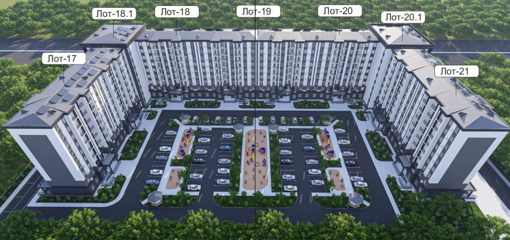 Новостройка. В рассрочку на 24 месяца жк Oshyon. ERECT quilish