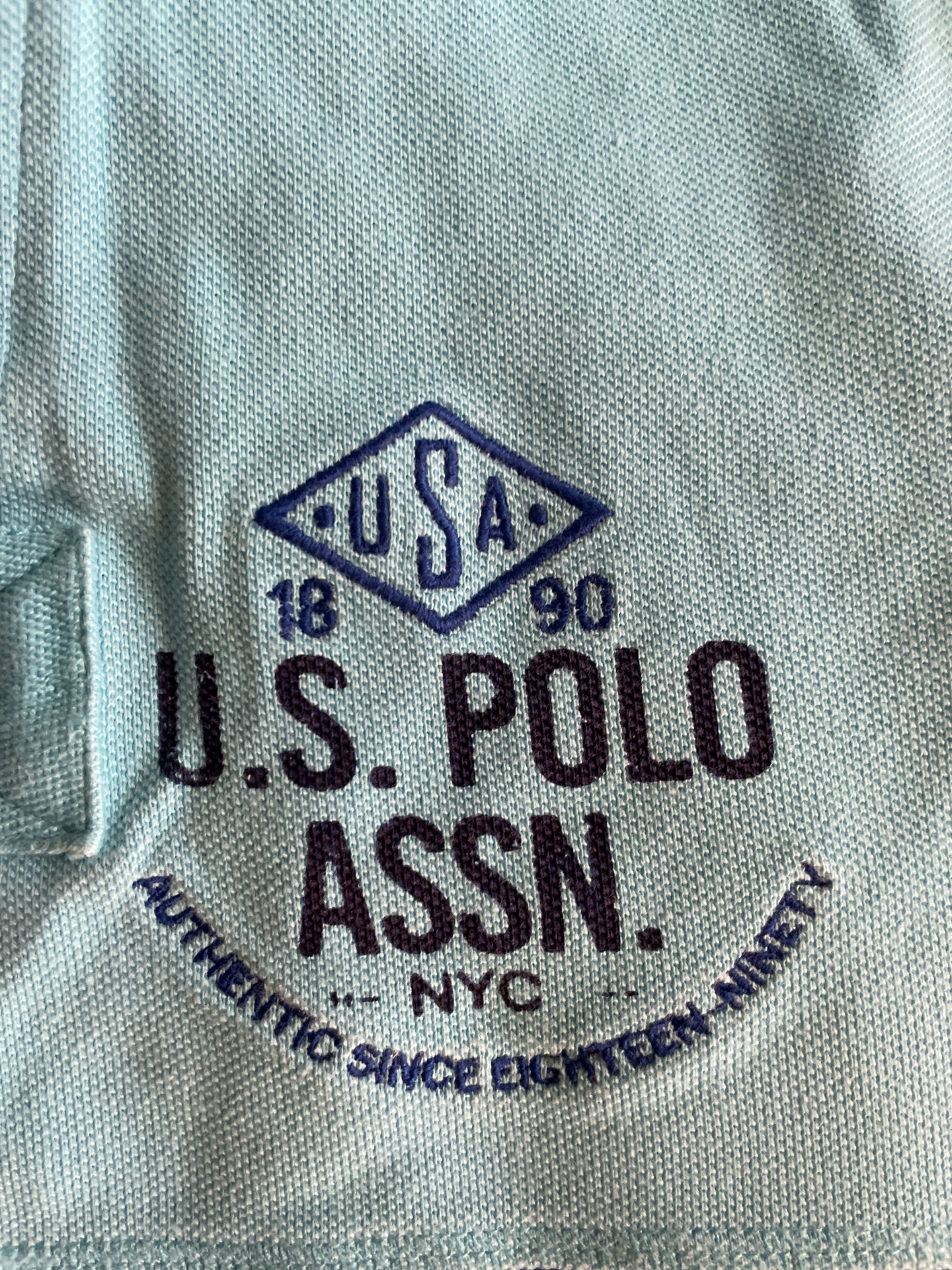 Тениска с яка U.S.POLO ASSN.