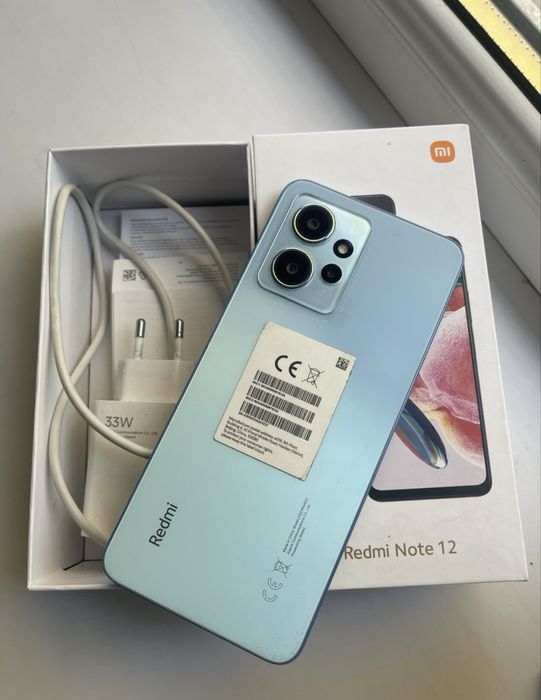 Redmi Note 12/256GB/Полный комплект