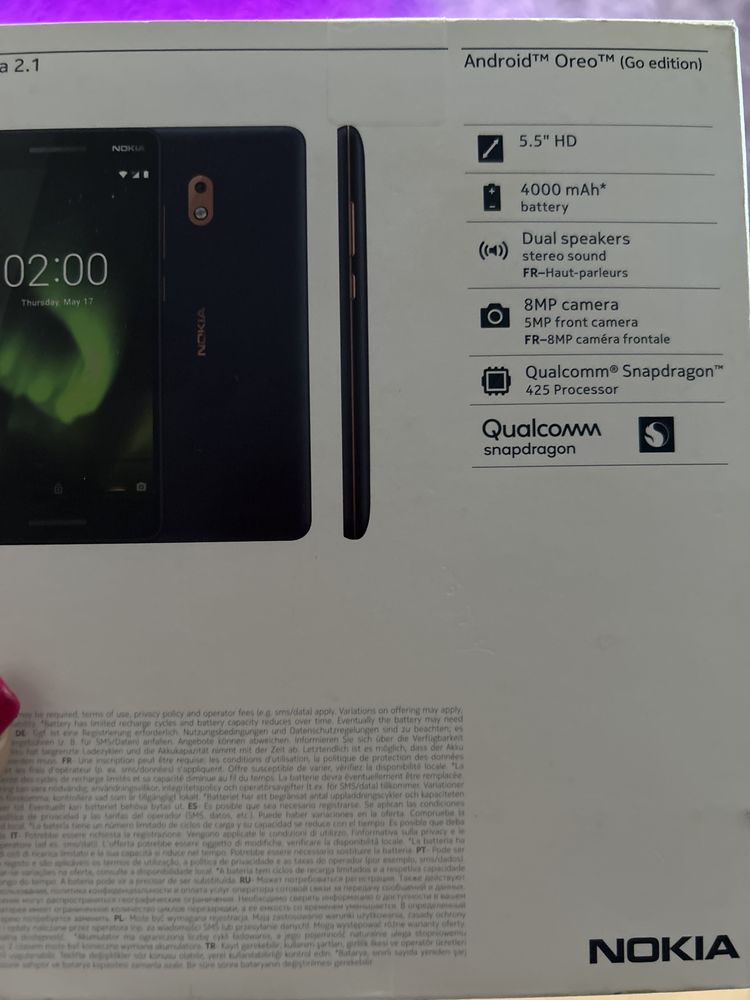 Телефон Nokia 2.1