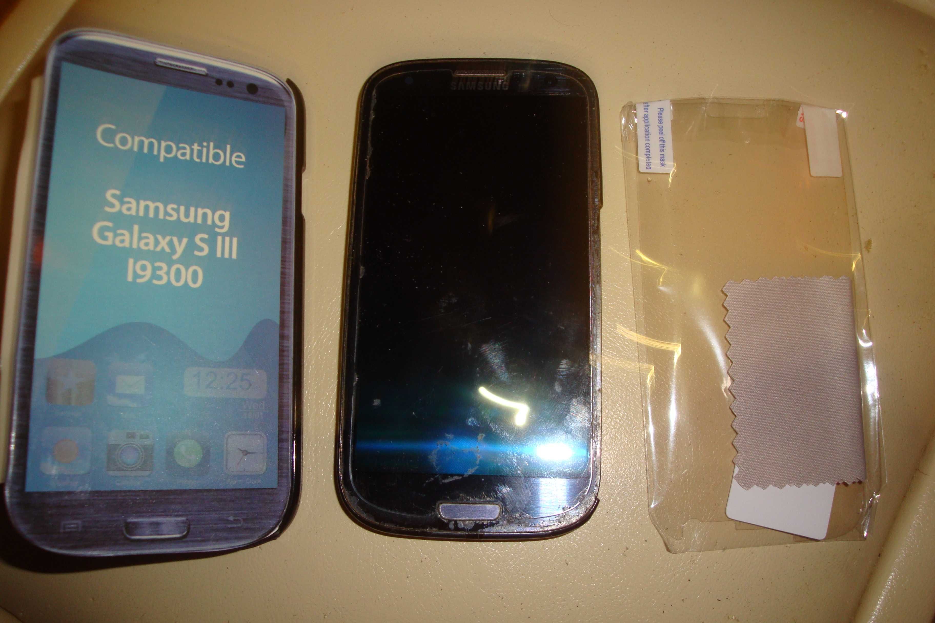 telefon samsung galaxy s3 defect husa si folie display