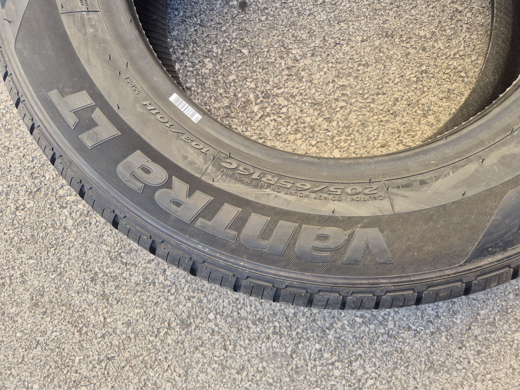 1бр. 205/65/16c 6PR Hankook Vantra LT гума бус бусови