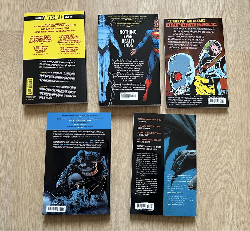 DC комикси - на английски