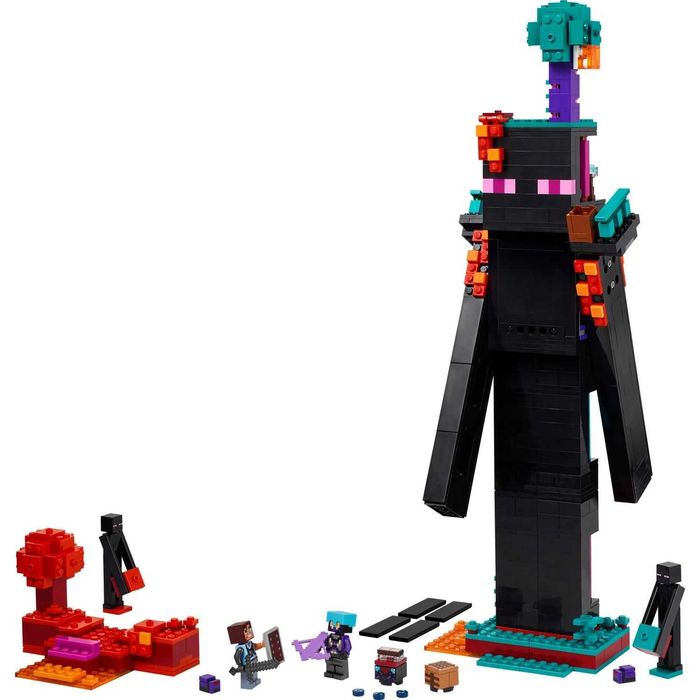 НОВО LEGO Minecraft 21279 - The Enderman Tower