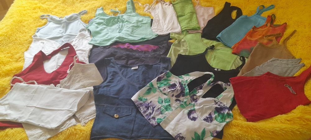 Lot tricou maieu fuste pantaloni dama mărimea Xs, S M