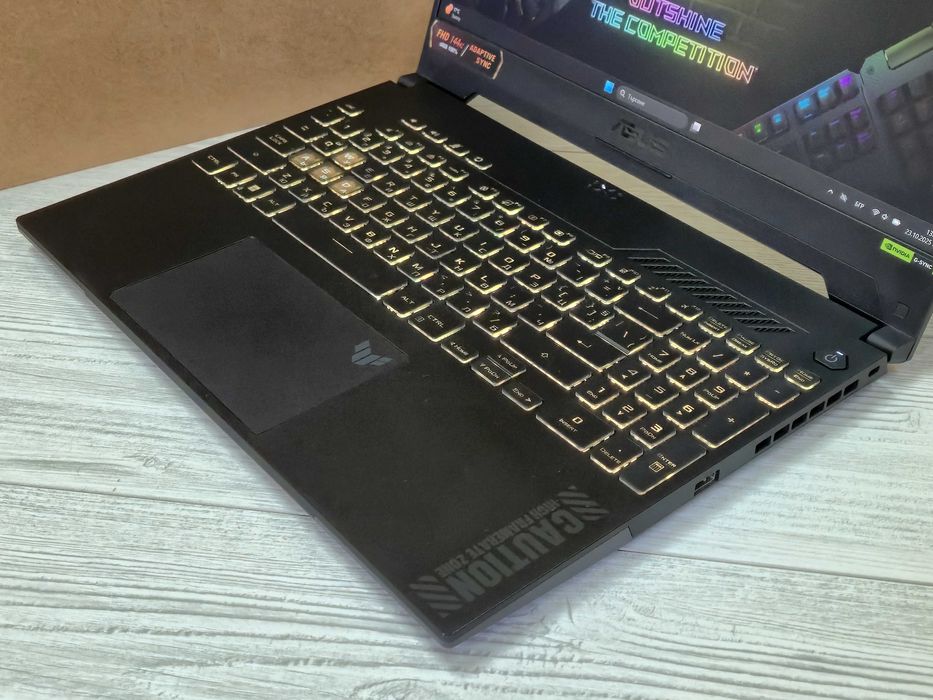ГАРАНЦИЯ Ryzen 5|RTX4050|144Hz IPS|16RAM лаптоп laptop tuf туф gaming