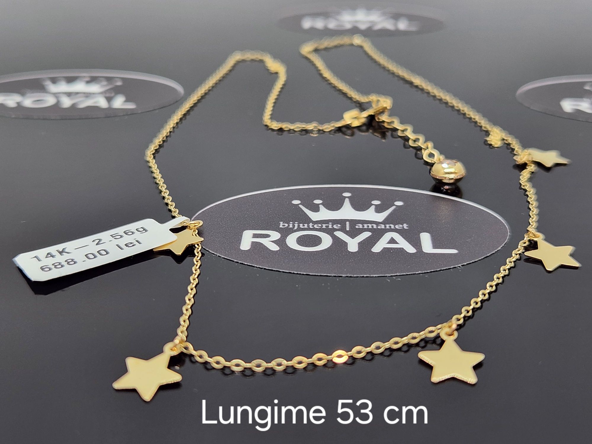 Bijuteria Royal: Lant aur 14k/2.56 gr