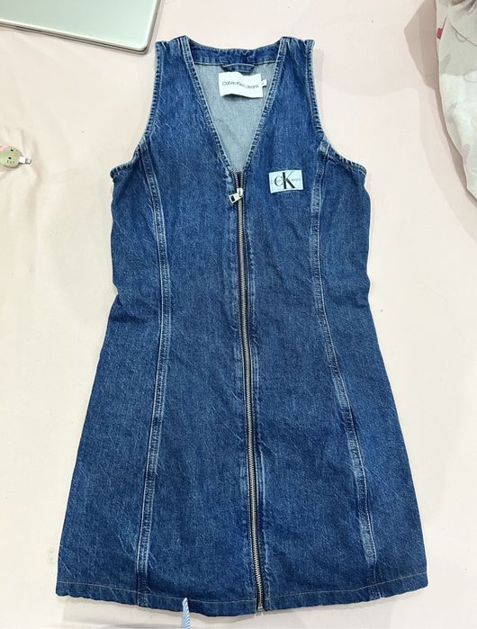 Calvin Klein дънкова рокля – размер 34 / XS