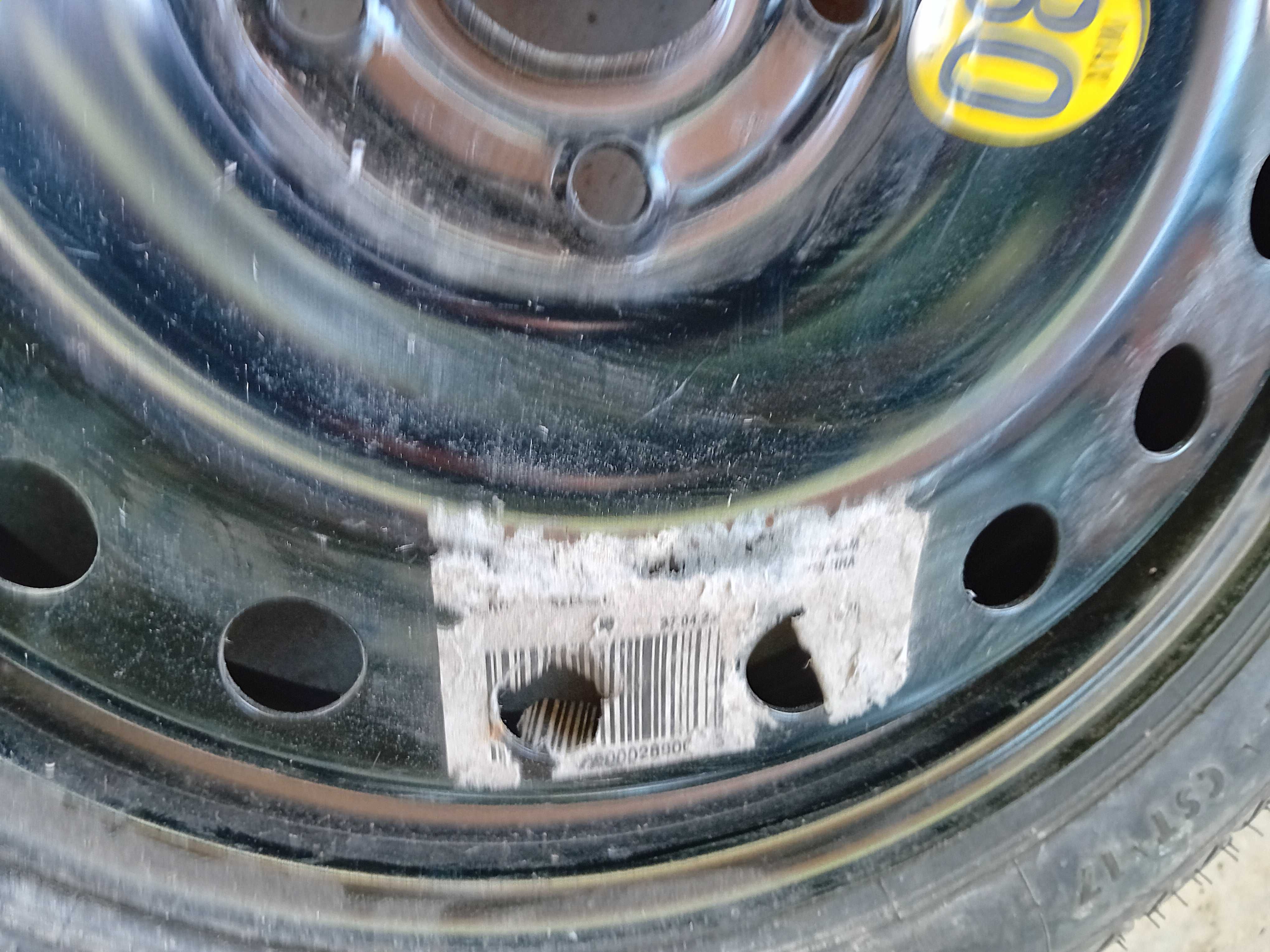 1 бр.гуми патерица Continental  125 70 17 за опел инигма 5x120