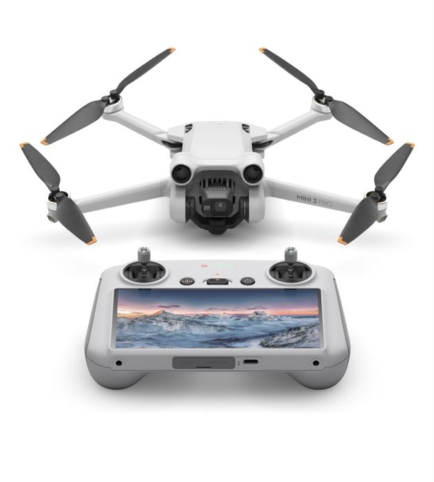 Дрон DJI Mini 3 Pro белый + DJI RC