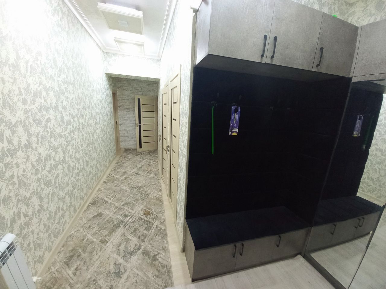 1 хонали лифтли домда жойлашган жихозланган квартира ижарага берилади