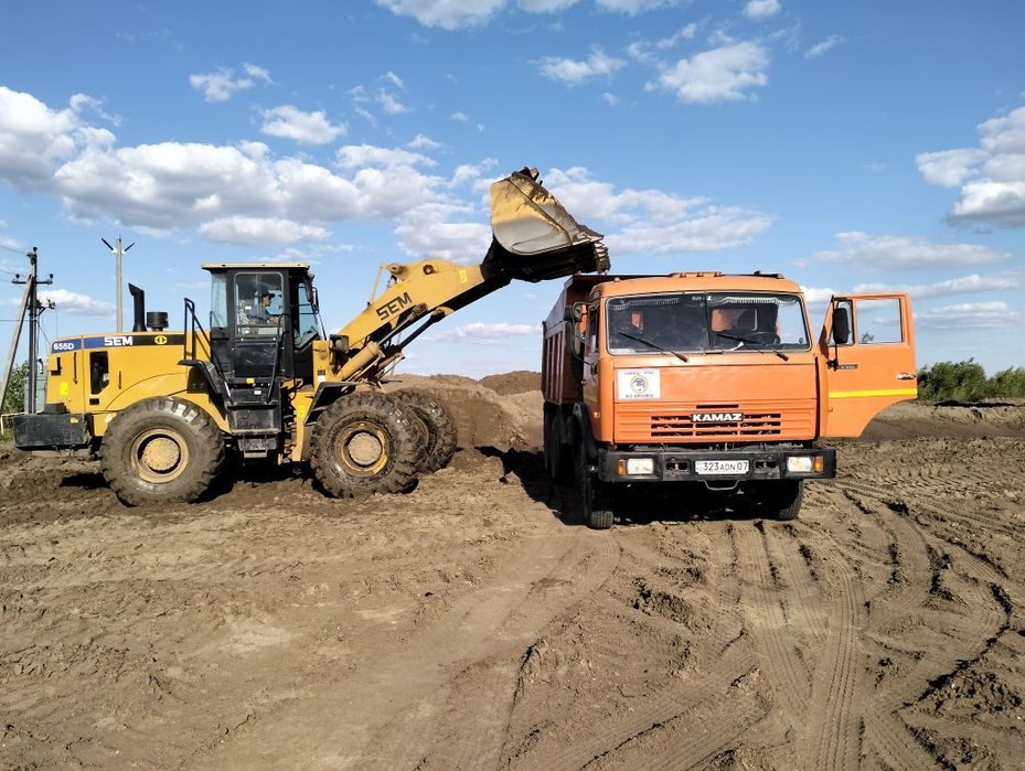 КамАЗ -15т. Доставка пгс,грунт