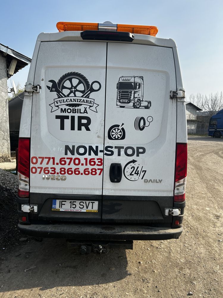 Vulcanizare.   Mobilă.   Non stop