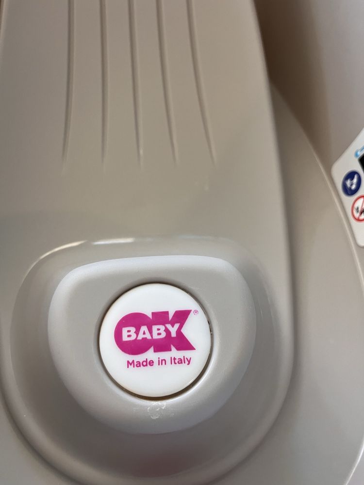 Ваничка за бебе с термометър Ok baby