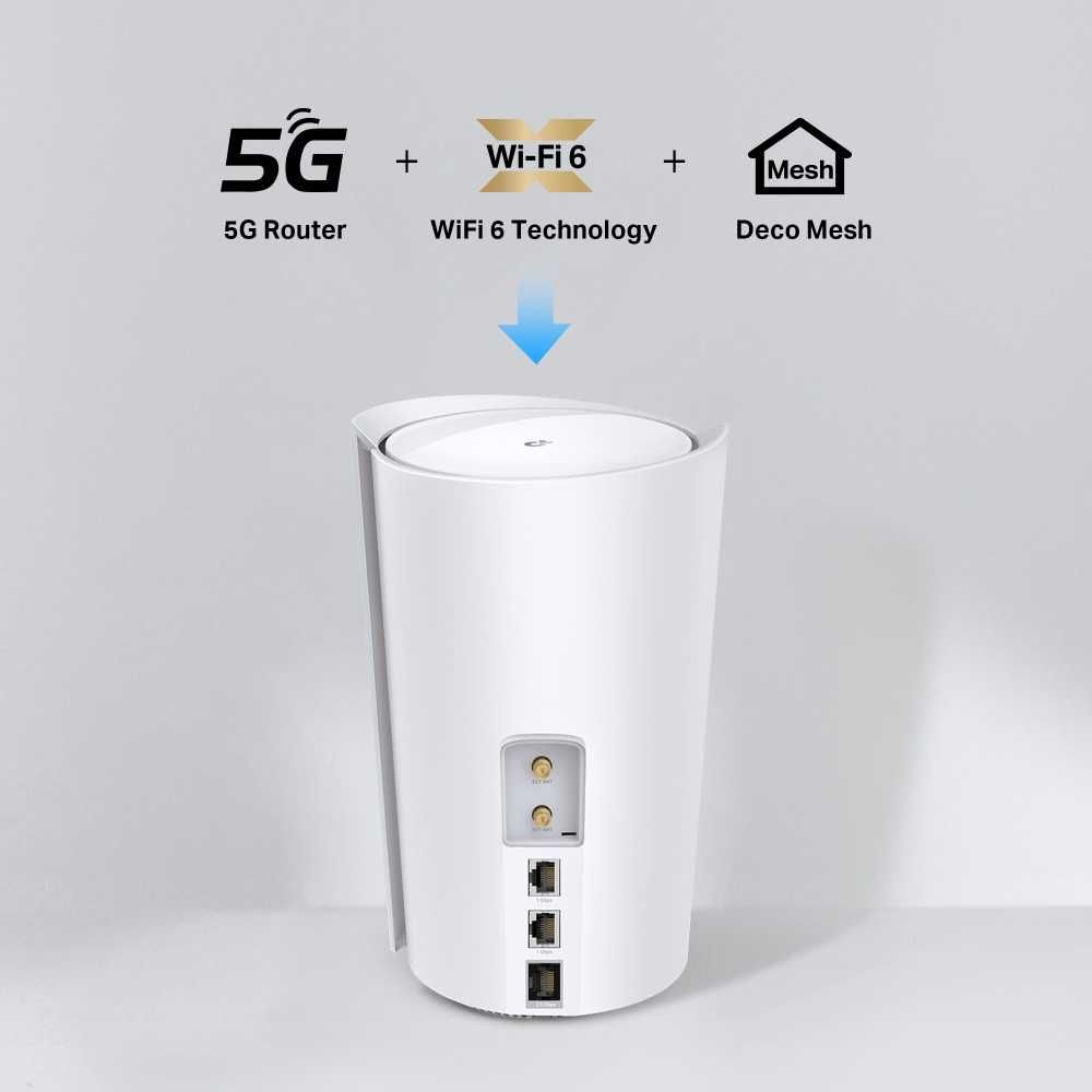 Wi-Fi роутер TP-Link  	Deco X50-5G(1-pack) 5G AX3000