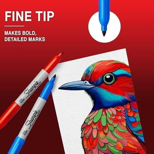 Нов Празничен сет Sharpie 25 перманентни маркера – наситени цветове