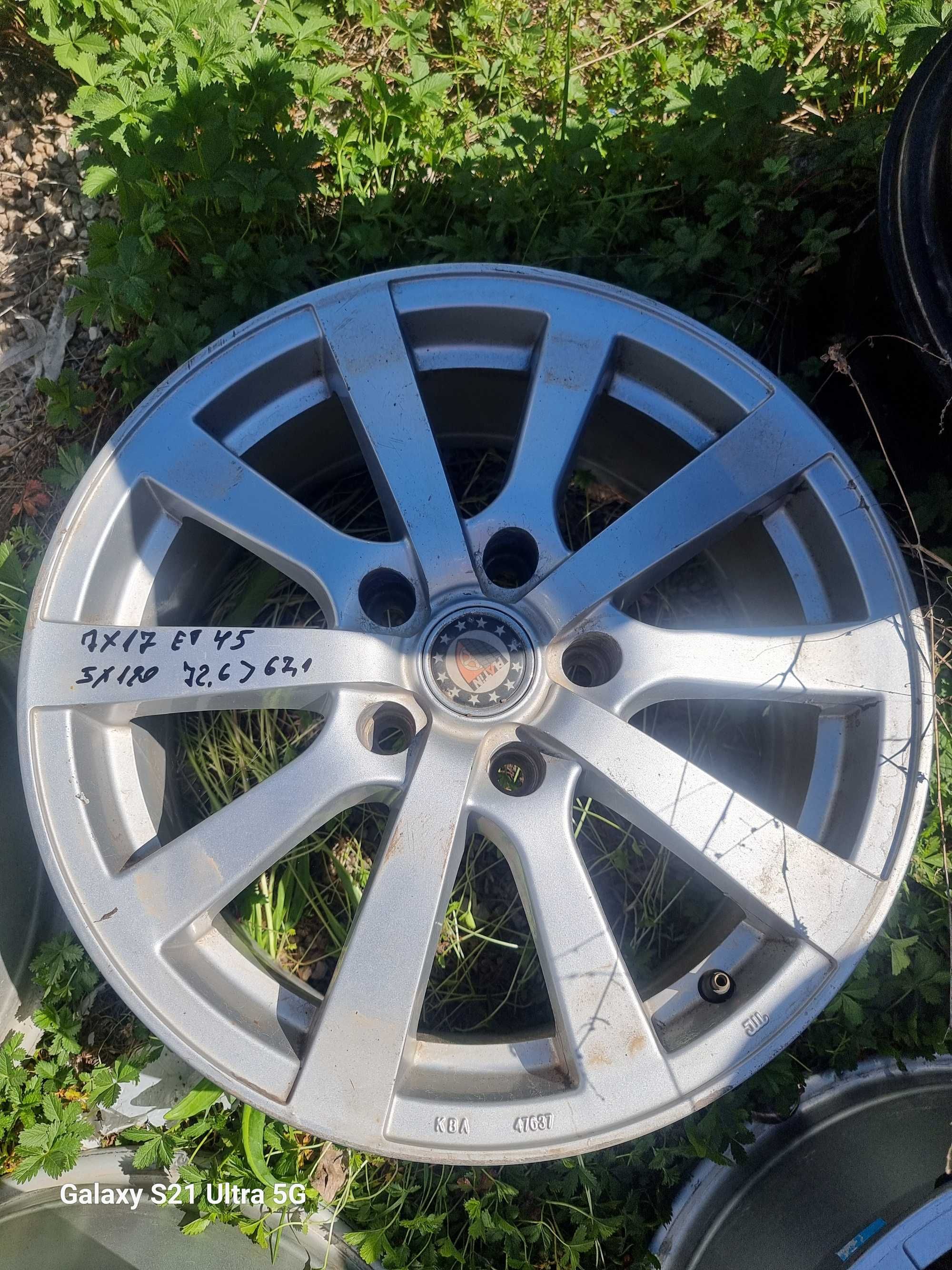 Алуминиеви джанти 17×7 ет45 5×120 бмв опел