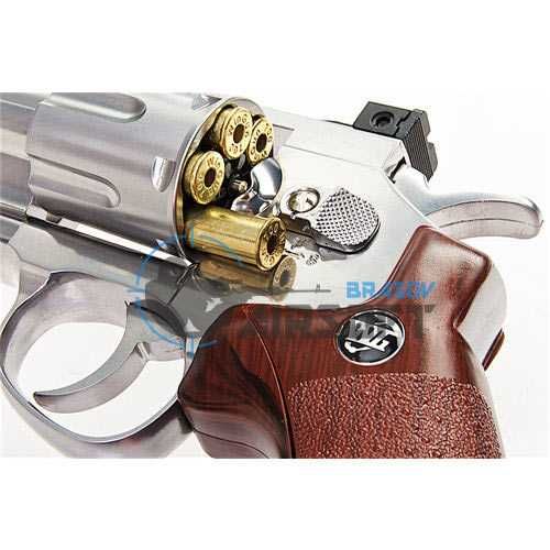 Revolver Sport 701 Silver 4 inch Win Gun