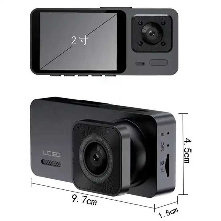 Camera Auto Tripla , TSS-W10-W, Full HD, Ecran LCD 2", Conexiune Wi-Fi