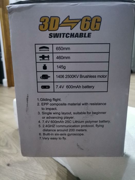 Avion cu telecomandă A160-J3 SKYLARK