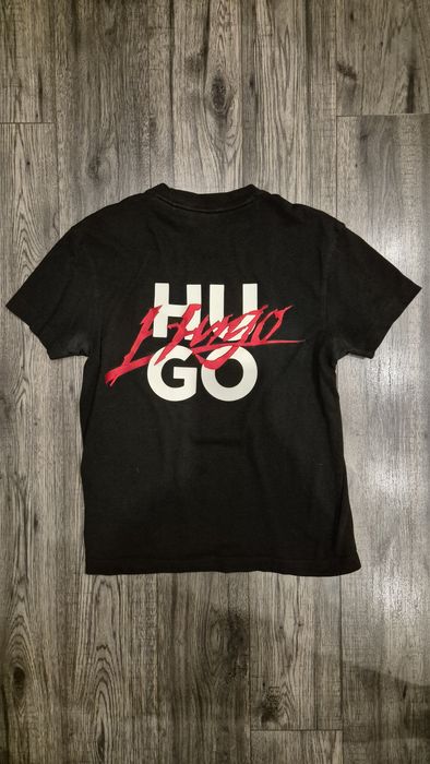 Hugo Dlogotee Черна Тениска XS