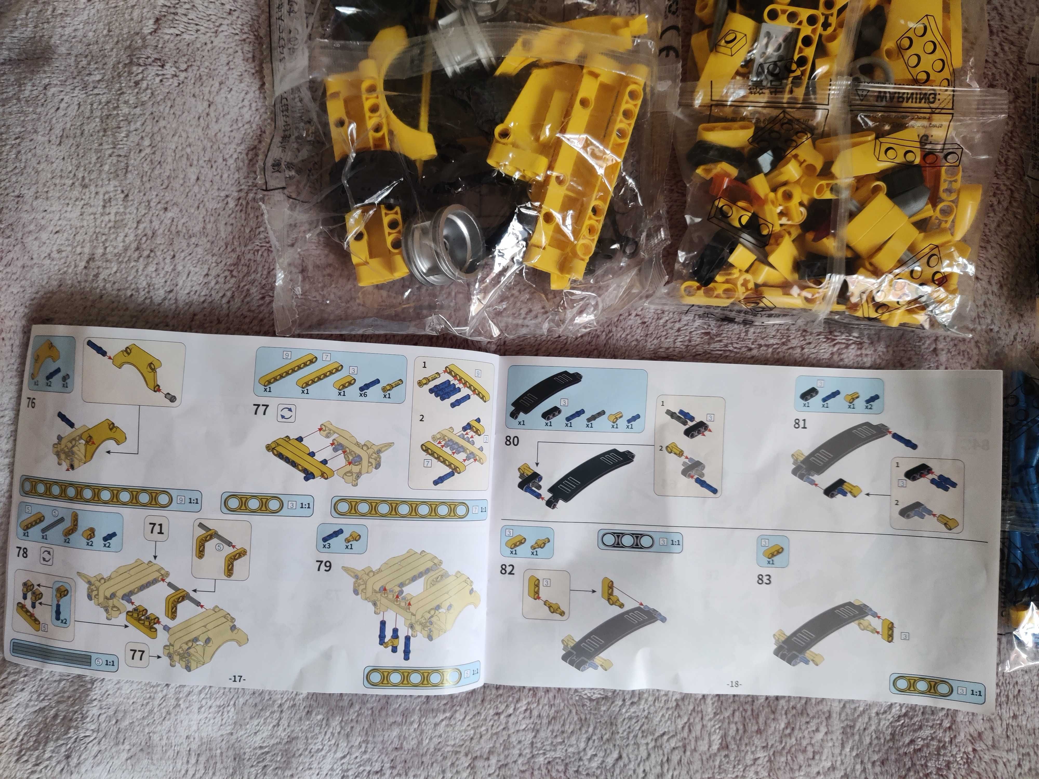 City Speed Chevy Camaro pull back car tip Lego 451 piese