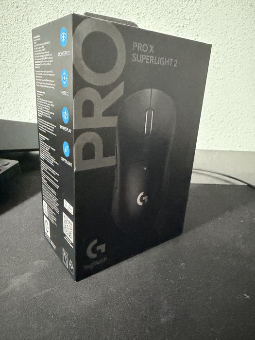 Logitech G Pro X Superlight 2 – Black Edition, Full Set