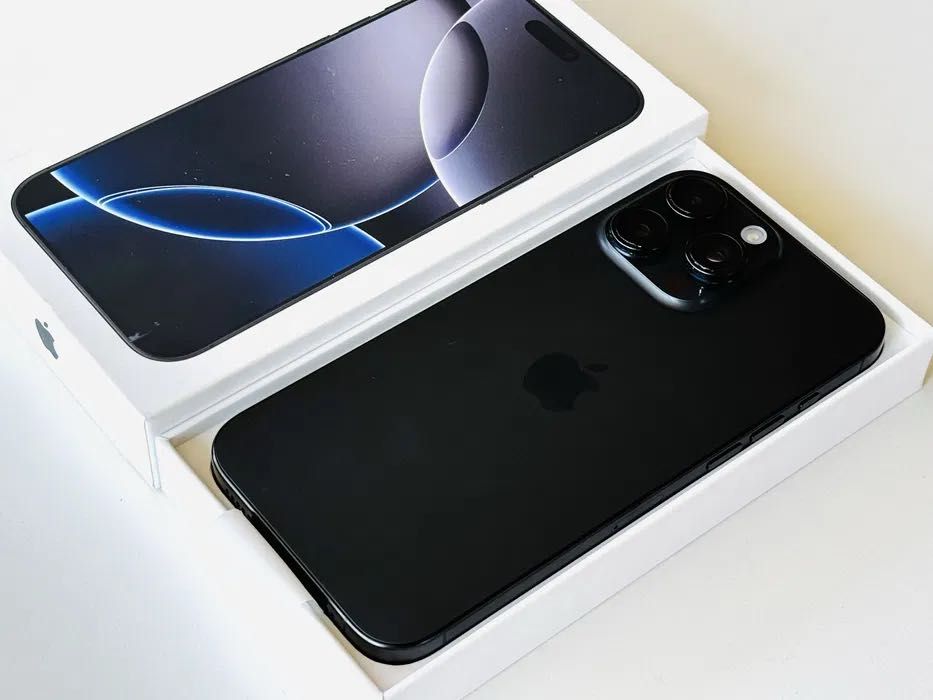 НОВ! Iphone 16 Pro Max 512GB Black Titanium за части