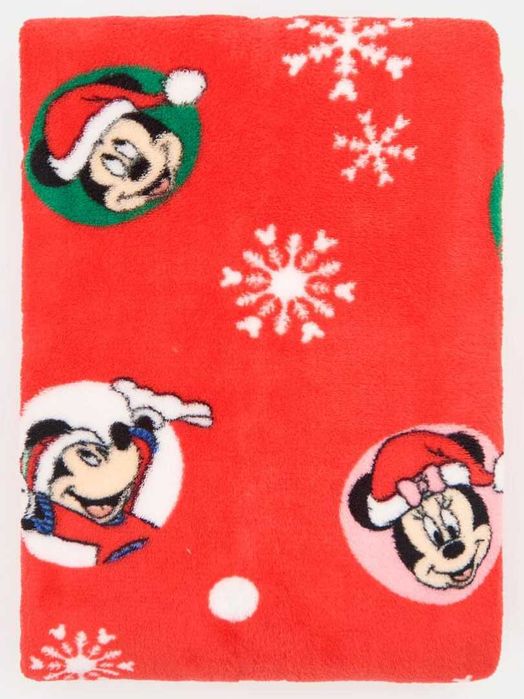 Pătura Disney - Livrarea 5 lei - Noua - rosie - cu eticheta