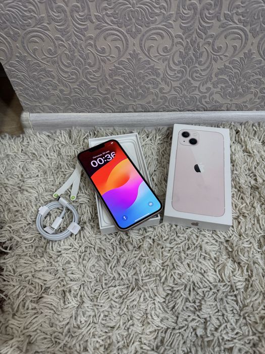 Айфон 13 Iphone 13 88 % АКБ ВСЕ РОДНОЕ Астана