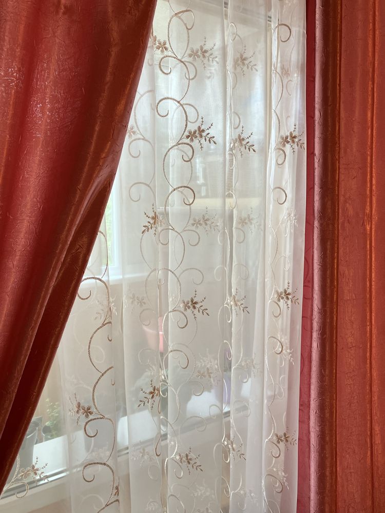 Продам комплект штор б/у
