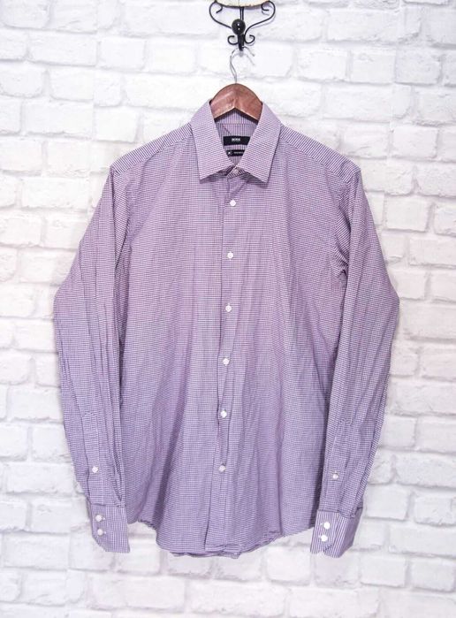 HUGO BOSS Оригинална мъжка риза размер 15.5 / 40 / М