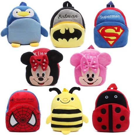 Детска чанта ранеца Spiderman, Superman, Minnie Mouse, Chi
