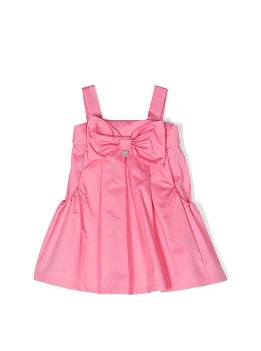 Детска розава рокля Lapin House + детски дънки Guess