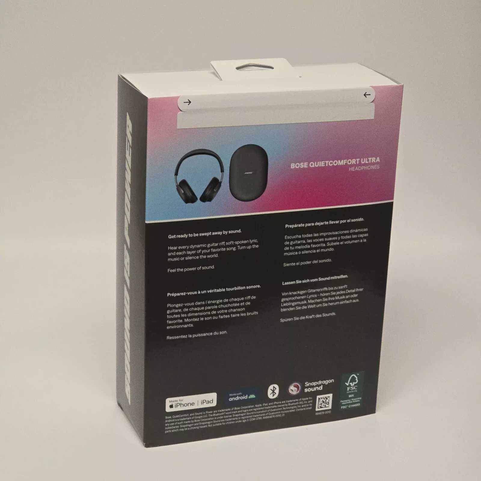 Bose - QuietComfort Ultra, ANC, черни