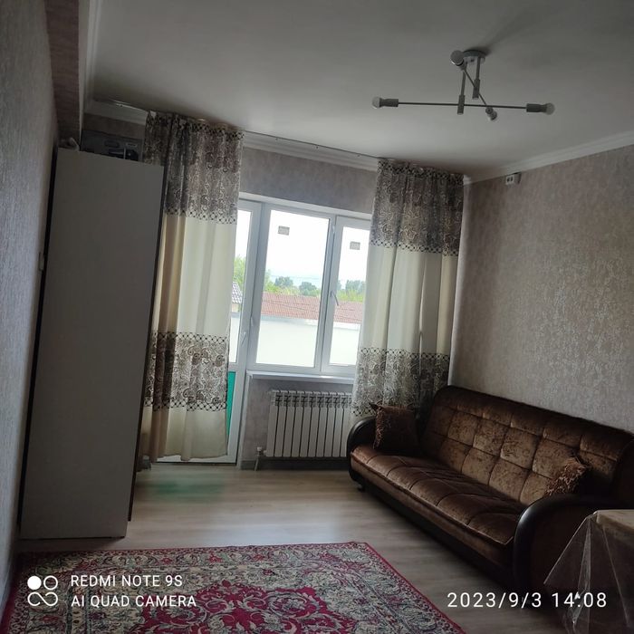Сдам в аренду однокомнатную ( комнату студию) в новом доме Калкаман2
