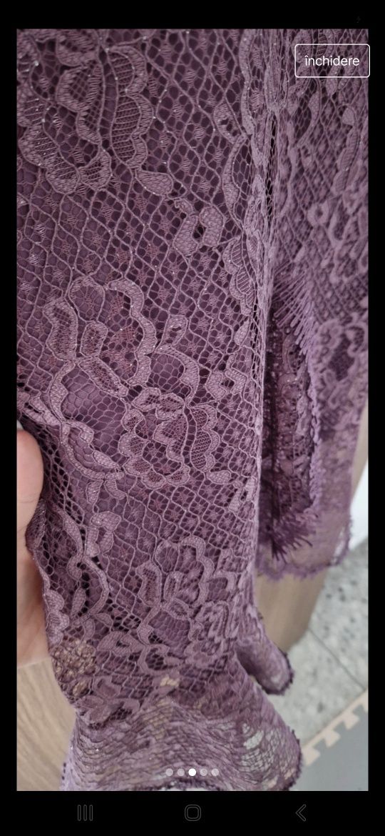 Rochie mov noua de ocazie marime S
