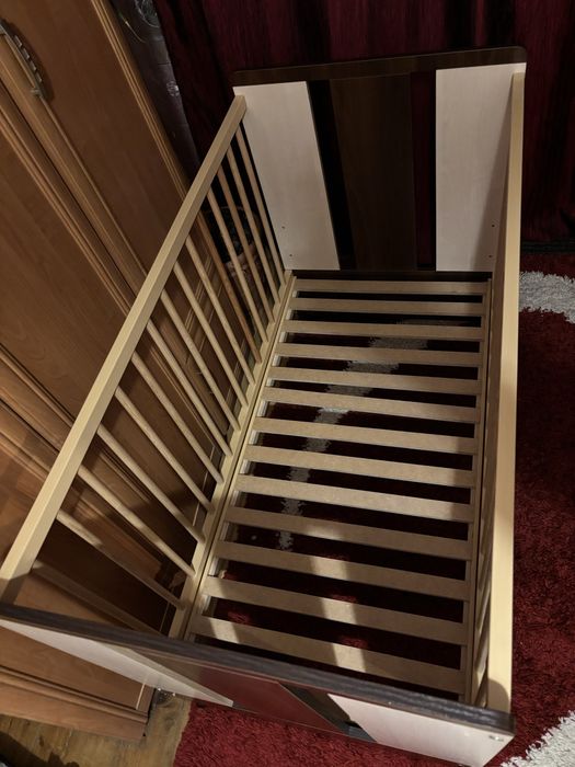 De vânzare: pătuț 120x60 cm cu saltea