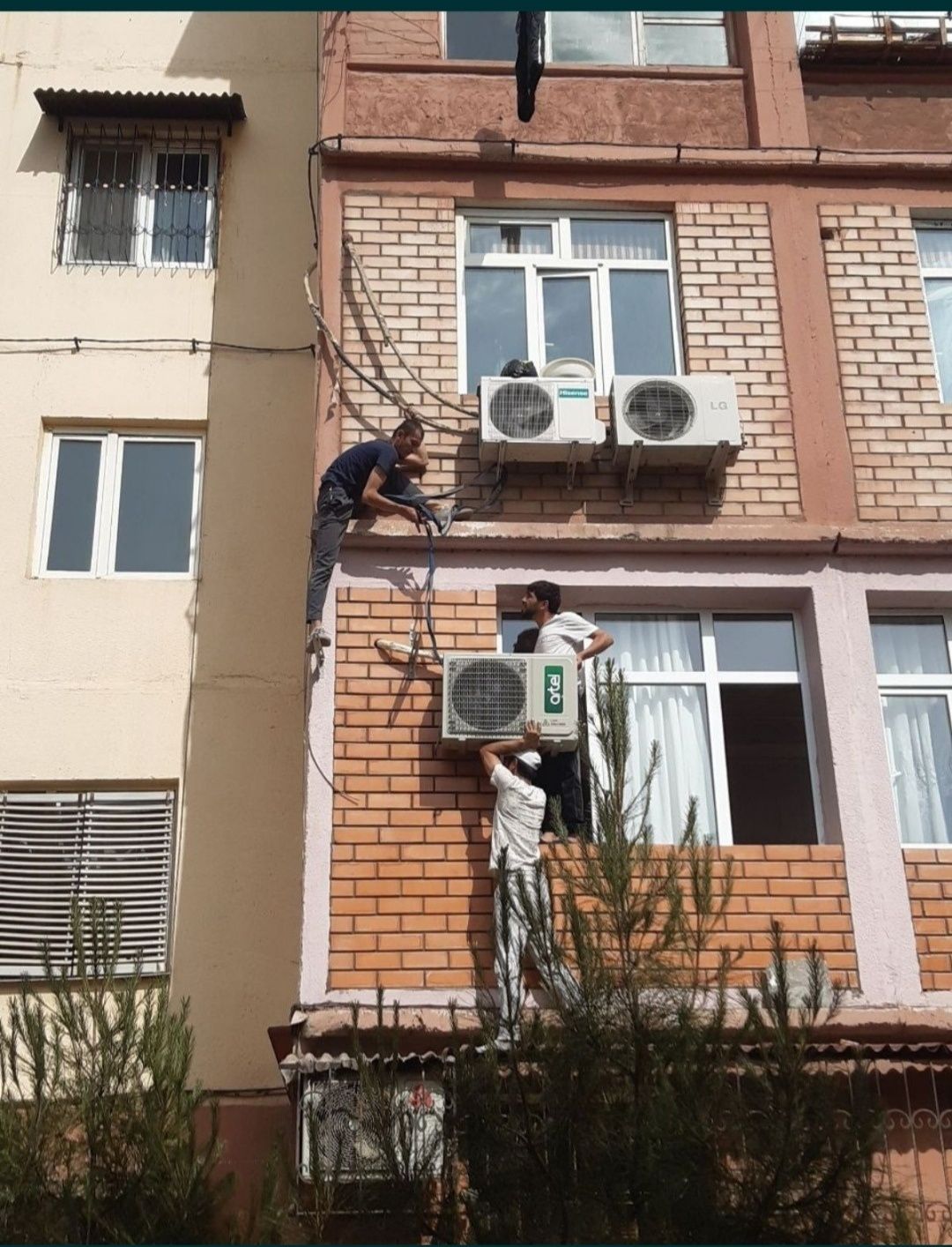 Установка кондиционеров
