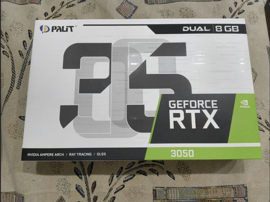 Видеокарта RTX3050 8 GB