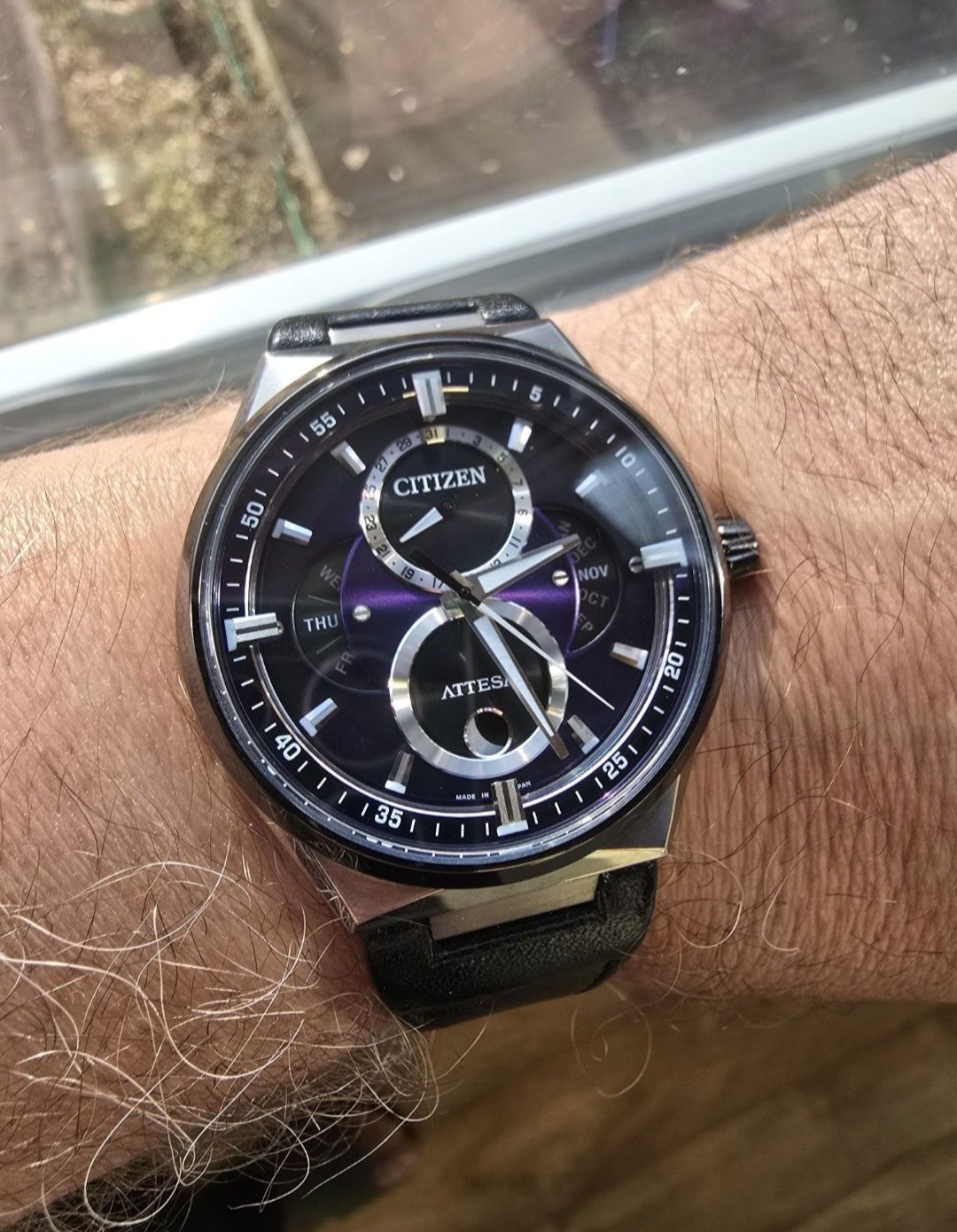Часы CITIZEN Limited edition Attesa Act Moon phase Super Titanium