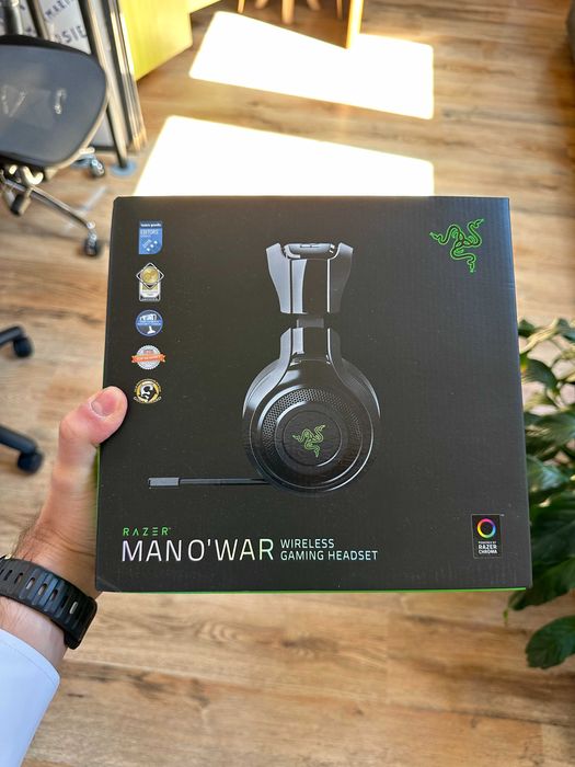 Razer Man'O'War Wireless casti gaming RGB, 7.1