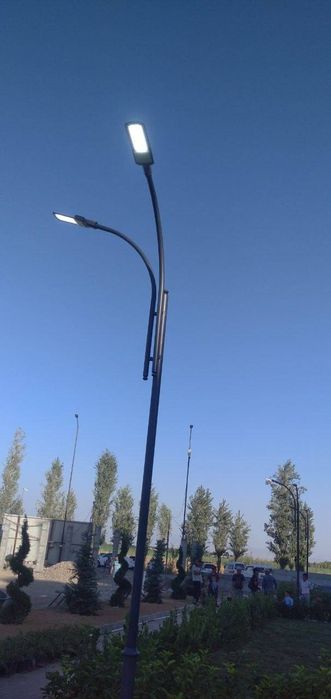 Опоры Столбы Светильники Уличные лампы