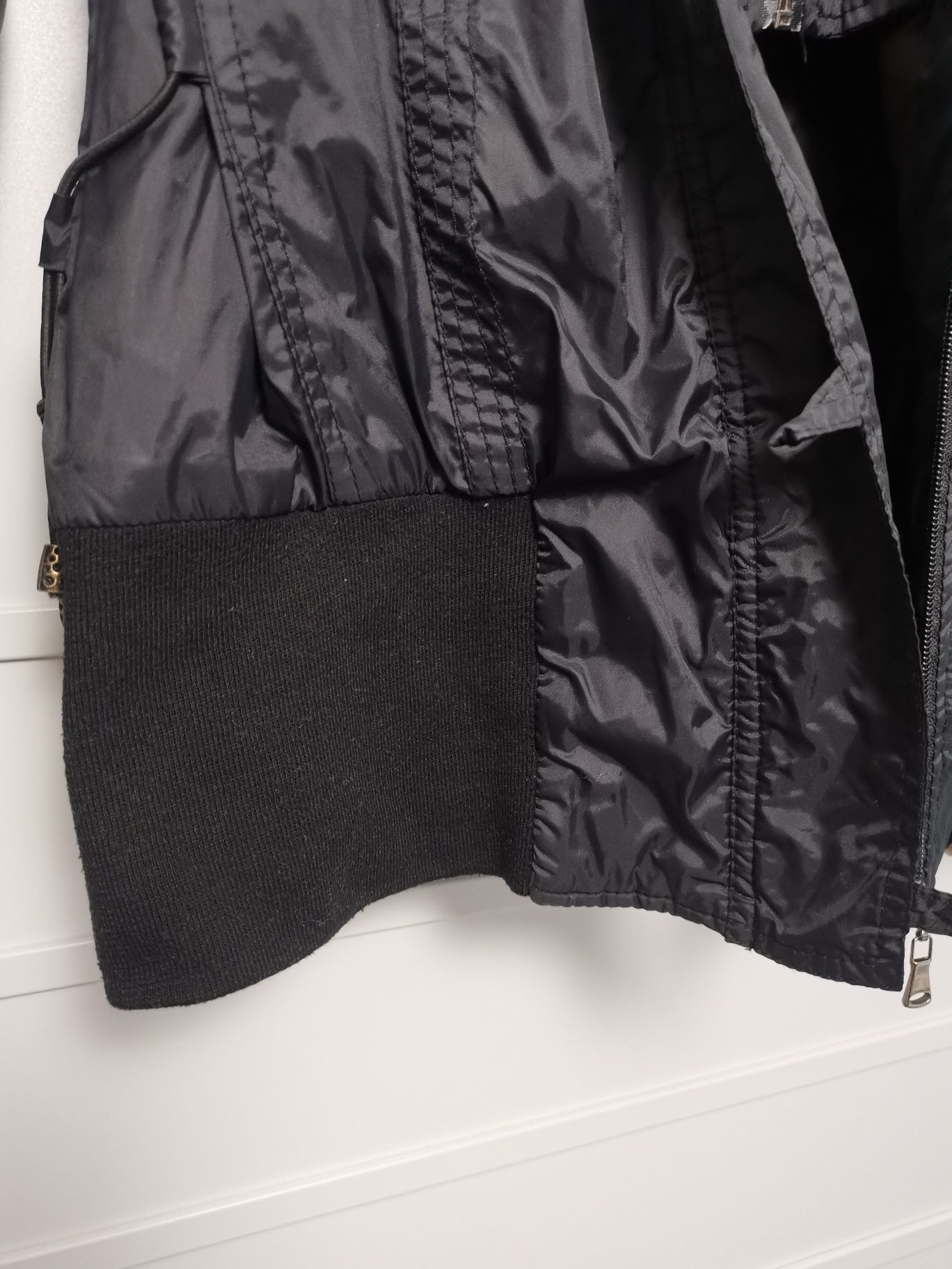 Дамско зимно яке ESPRIT с естествен косъм,  S-M