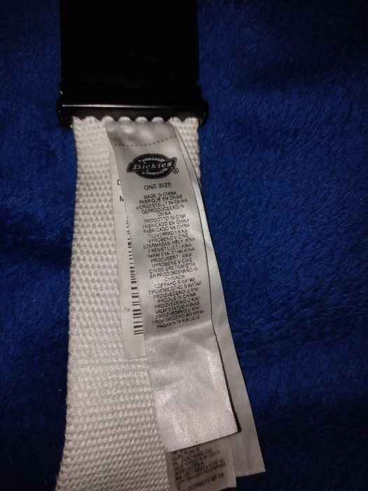 Бял колан Dickies