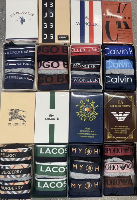 Boxeri barbati 70 lei calvin tommy hugo armani