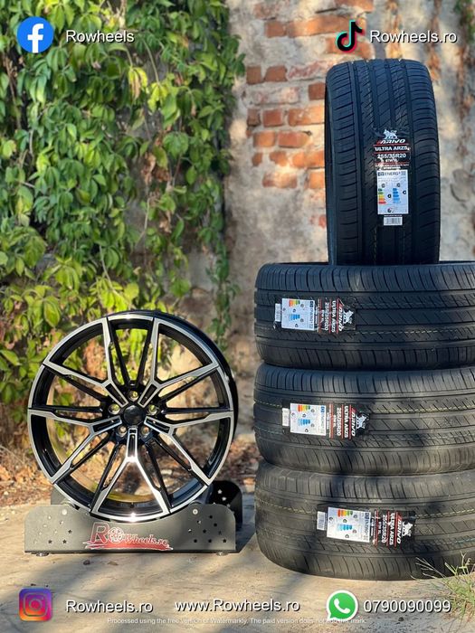 Jante Roti Mercedes 21 R21 S class W222 ML GLE GLC GLS W221 R Class cu anvelope vara/iarna 245-255-275-315