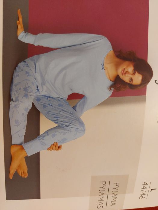 Pijama bumbac organic cu eticheta