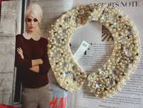 Яка H&M перли и кристали